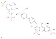 2,7-Naphthalenedisulfonic acid, 3,3′-[(3,3′-dimethoxy[1,1′-biphenyl]-4,4′-diyl)bis(2,1-diazenediyl…