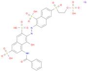 2,7-Naphthalenedisulfonic acid, 5-(benzoylamino)-4-hydroxy-3-[2-[1-sulfo-6-[[2-(sulfooxy)ethyl]s...