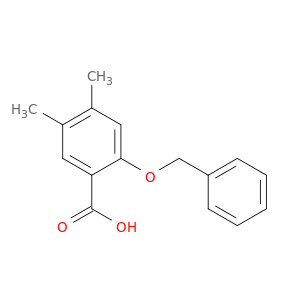 2-Benzyloxy-4,5-dimethylbenzoic acid