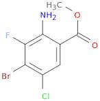 methyl 2-amino-4-bromo-5-chloro-3-fluorobenzoate