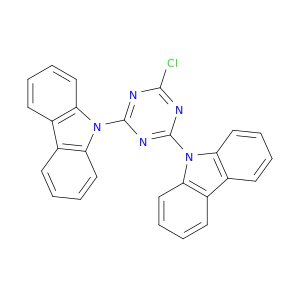 9,9'-(6-Chloro-1,3,5-triazine-2,4-diyl)bis(9H-carbazole)