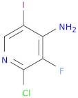 2-chloro-3-fluoro-5-iodopyridin-4-amine