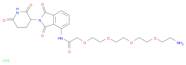 Pomalidomide-PEG4-NH2 hydrochloride