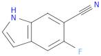 5-Fluoro-1H-indole-6-carbonitrile