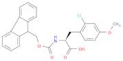 (S)-2-((((9H-Fluoren-9-yl)methoxy)carbonyl)amino)-3-(2-chloro-4-methoxyphenyl)propanoic acid