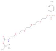 2,2-Dimethyl-4-oxo-3,8,11,14,17-pentaoxa-5-azanonadecan-19-yl 4-methylbenzenesulfonate