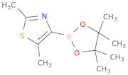 2,5-Dimethyl-4-(4,4,5,5-tetramethyl-1,3,2-dioxaborolan-2-yl)thiazole