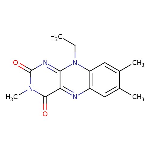 10-Ethyl-3,7,8-trimethylbenzo[g]pteridine-2,4(3H,10H)-dione