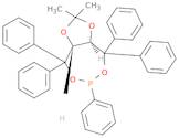 (3aR,8aR)-2,2-Dimethyl-4,4,6,8,8-pentaphenyltetrahydro-[1,3]dioxolo[4,5-e][1,3,2]dioxaphosphepine