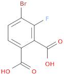 4-Bromo-3-fluorophthalic acid