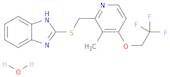 2-(((3-Methyl-4-(2,2,2-trifluoroethoxy)pyridin-2-yl)methyl)thio)-1H-benzo[d]imidazole hydrate