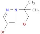 7-Bromo-3,3- dimethyl-2,3- dihydropyrazolo [5,1-b]oxazole