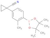 1-(3-Methyl-4-(4,4,5,5-tetramethyl-1,3,2-dioxaborolan-2-yl)phenyl)cyclopropanecarbonitrile