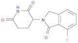 3-(7-Fluoro-1-oxoisoindolin-2-yl)piperidine-2,6-dione