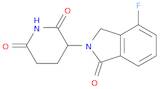 3-(4-Fluoro-1-oxoisoindolin-2-yl)piperidine-2,6-dione