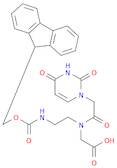 2-(N-(2-((((9H-Fluoren-9-yl)methoxy)carbonyl)amino)ethyl)-2-(2,4-dioxo-3,4-dihydropyrimidin-1(2H)-…