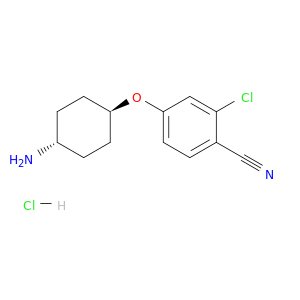 4-(((1R,4R)-4-Aminocyclohexyl)Oxy)-2-Chlorobenzonitrile Hydrochloride