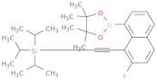 ((2-Fluoro-8-(4,4,5,5-tetramethyl-1,3,2-dioxaborolan-2-yl)naphthalen-1-yl)ethynyl)triisopropylsi...