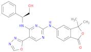 (S)-5-((4-((2-Hydroxy-1-phenylethyl)amino)-5-(1,3,4-oxadiazol-2-yl)pyrimidin-2-yl)amino)-3,3-dim...