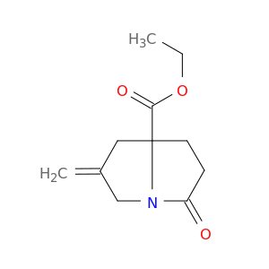 Ethyl 2-Methylene-5-oxohexahydro-1H-pyrrolizine-7a-carboxylate
