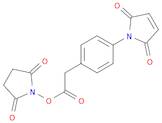 2,5-Dioxopyrrolidin-1-yl 2-(4-(2,5-dioxo-2,5-dihydro-1H-pyrrol-1-yl)phenyl)acetate