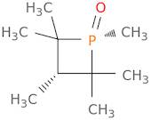 cis-1,2,2,3,4,4-Hexamethylphosphetane 1-oxide