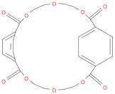 3,6,9,16,19,22-Hexaoxatricyclo[22.2.2.211,14]triaconta-11,13,24,26,27,29-hexaene-2,10,15,23-tetrone