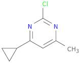 2-Chloro-4-cyclopropyl-6-methylpyrimidin