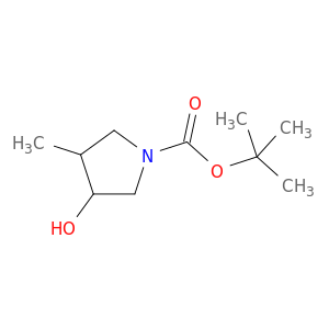 tert-Butyl 3-hydroxy-4-methylpyrrolidine-1-carboxylate