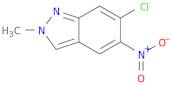 6-Chloro-2-methyl-5-nitro-2H-indazole