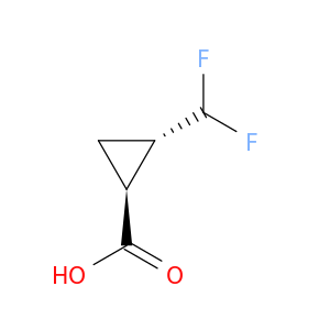 (1S,2S)-2-(Difluoromethyl)cyclopropanecarboxylic acid