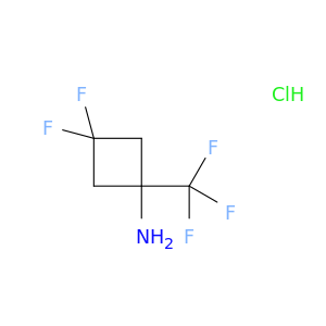 3,3-Difluoro-1-(trifluoromethyl)cyclobutan-1-amine hydrochloride