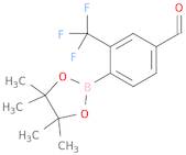 4-(4,4,5,5-Tetramethyl-1,3,2-dioxaborolan-2-yl)-3-(trifluoromethyl)benzaldehyde