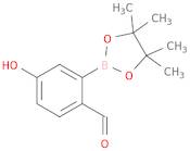 4-Hydroxy-2-(4,4,5,5-tetramethyl-1,3,2-dioxaborolan-2-yl)benzaldehyde