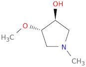 (3S,4S)-4-Methoxy-1-methylpyrrolidin-3-ol