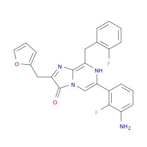 6-(3-Amino-2-Fluorophenyl)-8-(2-Fluorobenzyl)-2-(Furan-2-Ylmethyl)Imidazo[1,2-A]Pyrazin-3(7H)-One