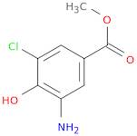 3-AMINO-5-CHLORO-4-HYDROXY-BENZOIC ACID METHYL ESTER