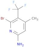 6-Bromo-4-methyl-5-(trifluoromethyl)pyridin-2-amine