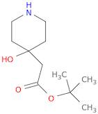 tert-Butyl 2-(4-hydroxypiperidin-4-yl)acetate