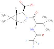 (1R,2S,5S)-3-[(2S)-3,3-Dimethyl-1-oxo-2-[(2,2,2-trifluoroacetyl)amino]butyl]-6,6-dimethyl-3-azabic…