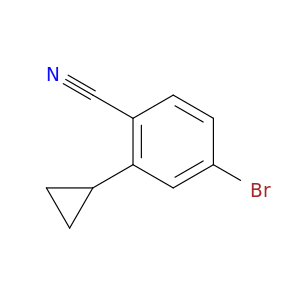 4-Bromo-2-cyclopropylbenzonitrile