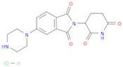 2-(2,6-Dioxopiperidin-3-yl)-5-(piperazin-1-yl)isoindoline-1,3-dione hydrochloride