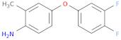 4-(3,4-Difluorophenoxy)-2-methylaniline