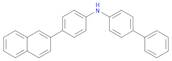 N-(4-(Naphthalen-2-yl)phenyl)-[1,1'-biphenyl]-4-amine