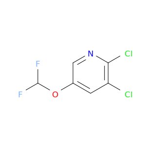 2,3-dichloro-5-(difluoromethoxy)pyridine