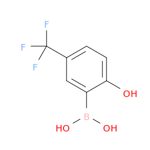 (2-Hydroxy-5-(trifluoromethyl)phenyl)boronic acid