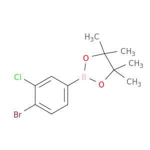 2-(4-bromo-3-chlorophenyl)-4,4,5,5-tetramethyl-1,3,2-dioxaborolane