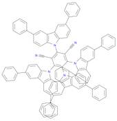 2,4,5,6-Tetrakis(3,6-diphenyl-9H-carbazol-9-yl)isophthalonitrile