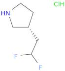 (R)-3-(2,2-Difluoroethyl)pyrrolidine hydrochloride