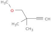 4-Methoxy-3,3-dimethylbut-1-yne